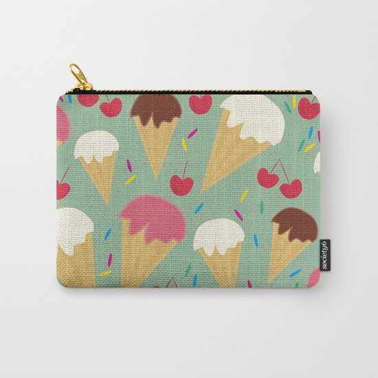 Ice Cream Cones Carry-All Pouch