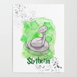 Slytherin - H a r r y P o t t e r inspired Poster