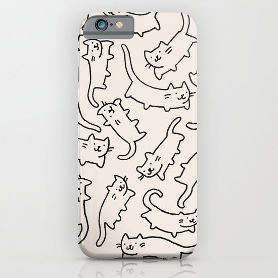 Floating Cats iPhone & iPod Case