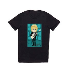 Brian Jones, Musician T-shirt | Guitar, Brian, Stones, Digital, Retro, Graphicdesign, Famous, Vintage, Rolling, Caricature 