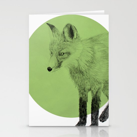 fox Stationery Cards