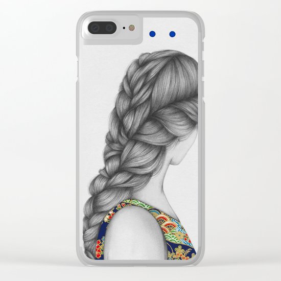 Strands I Clear iPhone Case