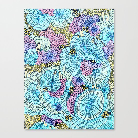 Reef #3 Canvas Print