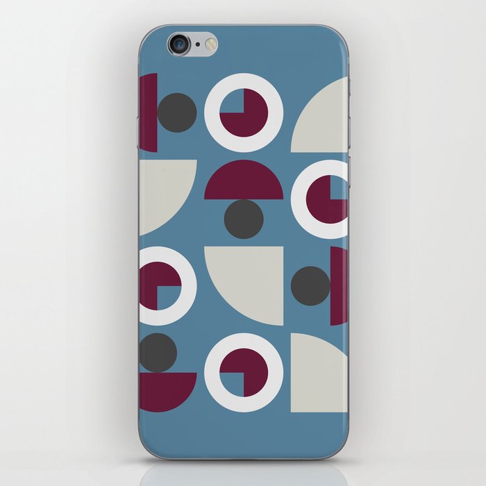 Classic geometric arch circle composition 26 iPhone Skin