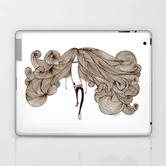 Big Hair Day Laptop & iPad Skin