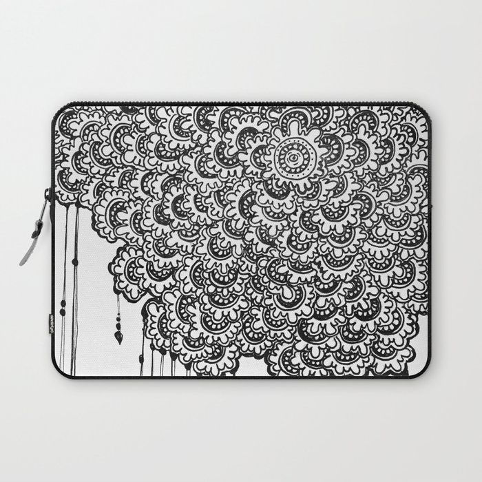 Repeated floral Laptop Sleeve