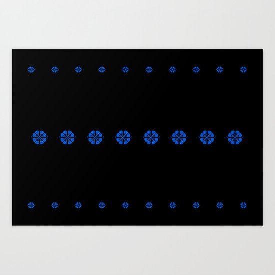 Nordic Pattern Art Print