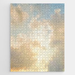 Pastel sky pixel art Jigsaw Puzzle