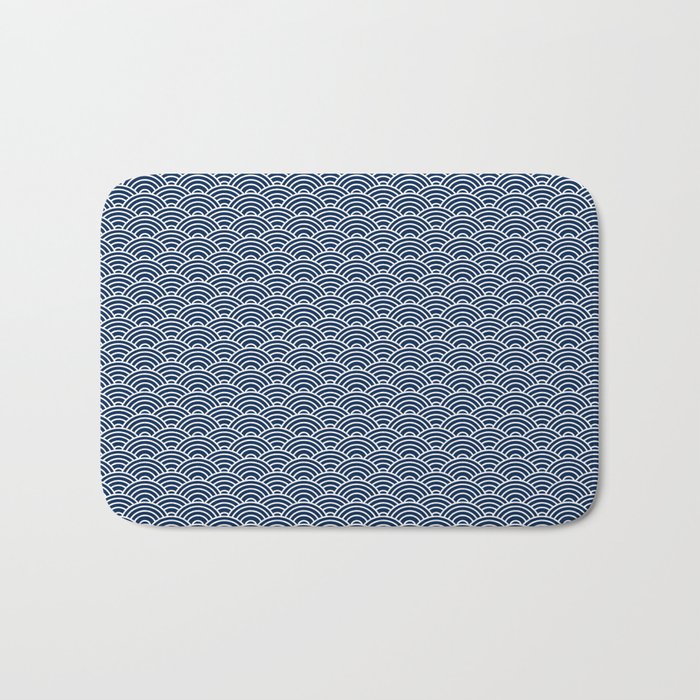 Seigaiha // Japanese Collection Bath Mat