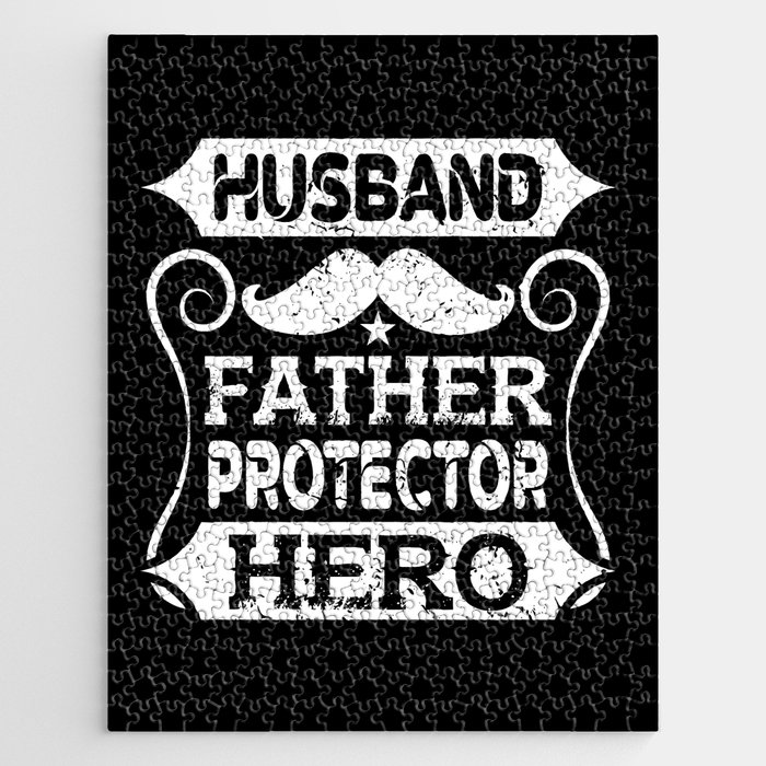 Husband Father Protector Hero Father's Day Jigsaw Puzzle
