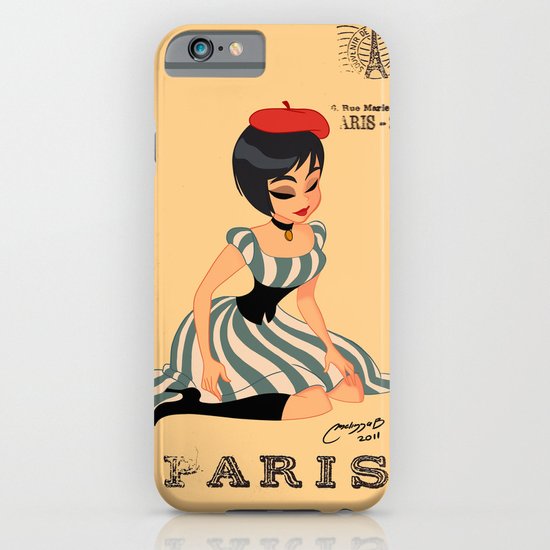 french girl iPhone & iPod Case