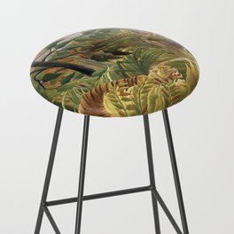 Tiger in a Tropical Storm Bar Stool