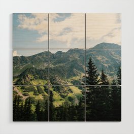 Tatra Mountains, Slovakia Landscape || Travel Photography Wood Wall Art