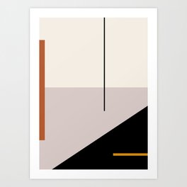 abstract minimal 28 Art Print