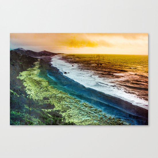 Rainbow Beach Canvas Print