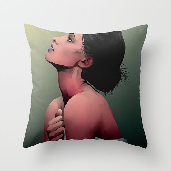 First Light. Throw Pillow