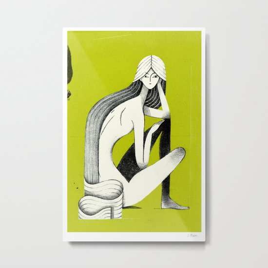 Pin-up #3 Metal Print