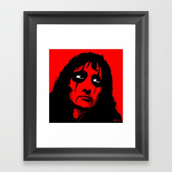 Alice Cooper Framed Art Print