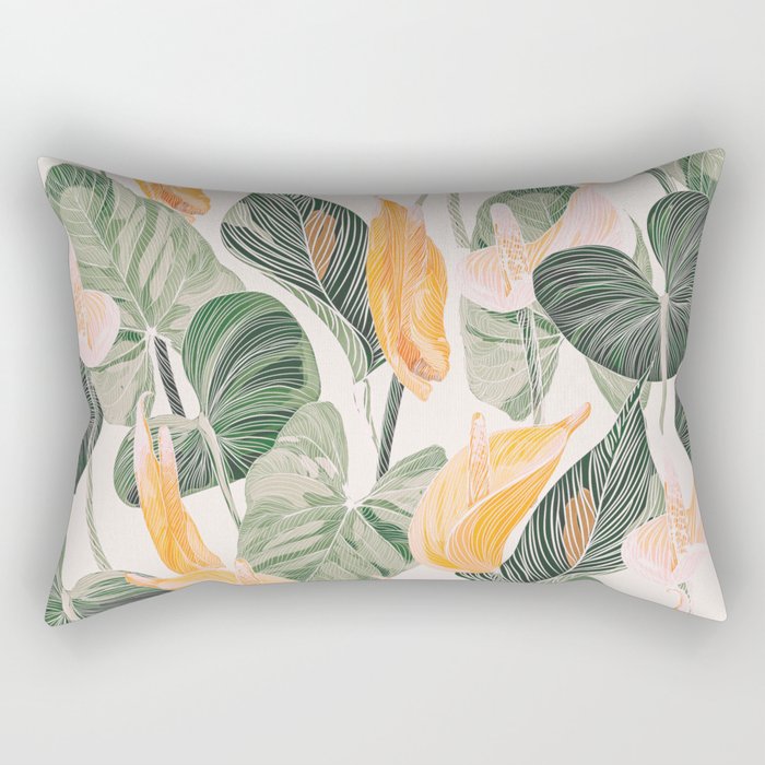 Lush Lily - Autumn Rectangular Pillow