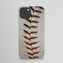 Vintage Baseball Stitching iPhone Case