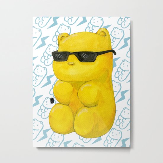 summer gummy bear Metal Print