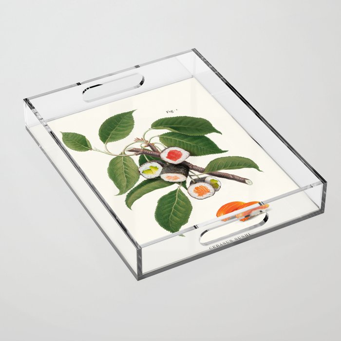 Sushi Plant Acrylic Tray