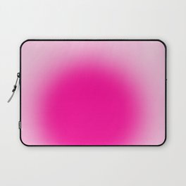 Spiritual Pink Gradient Aura  Zen Laptop Sleeve