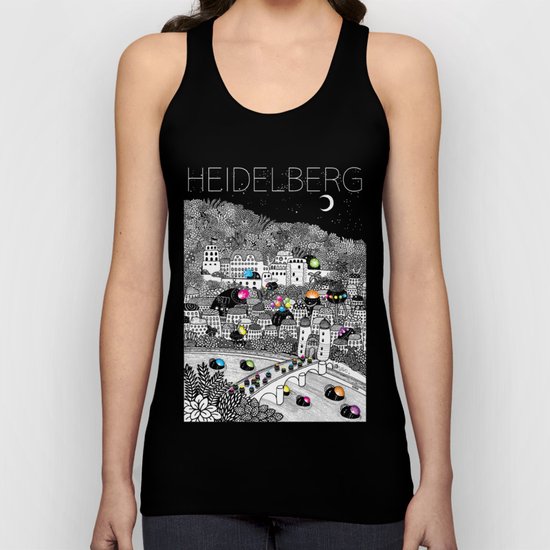 Locals Only - Heidelberg, Germany Unisex Tank Top