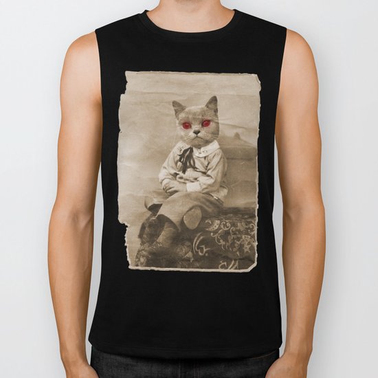 SAY CHEESE! NO! Biker Tank