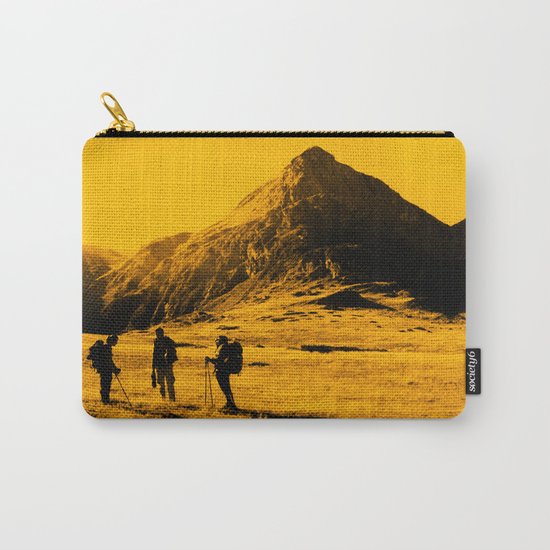Hello threes of yellow isolation Carry-All Pouch