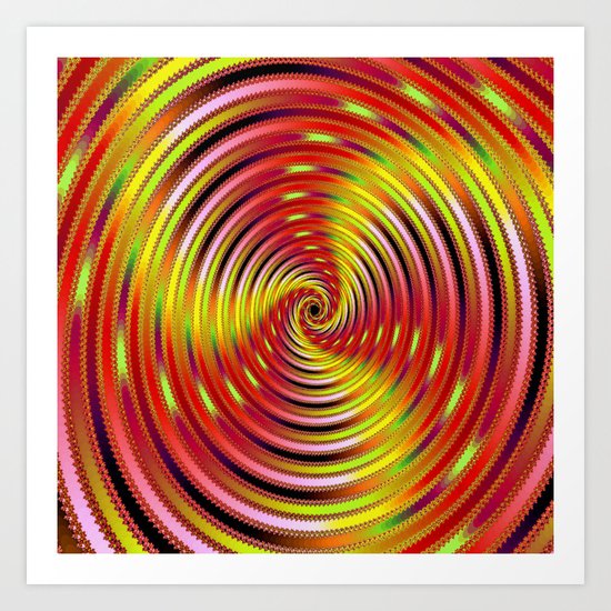 pink lemonade Art Print