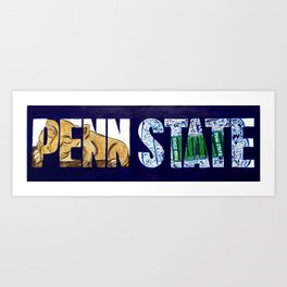 Penn State Art Print