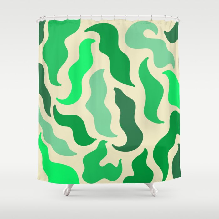 See the weeds Shower Curtain