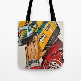 AYRTON SENNA Tote Bag | Formulaone, Ayrton, Oil, Digital, Racecar, Acrylic, Formula1, Senna, Pilot, Pilotformulaone 