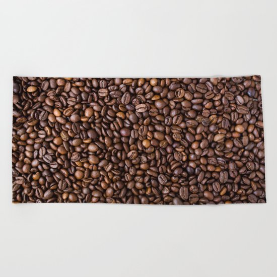 Beans Beans Beach Towel