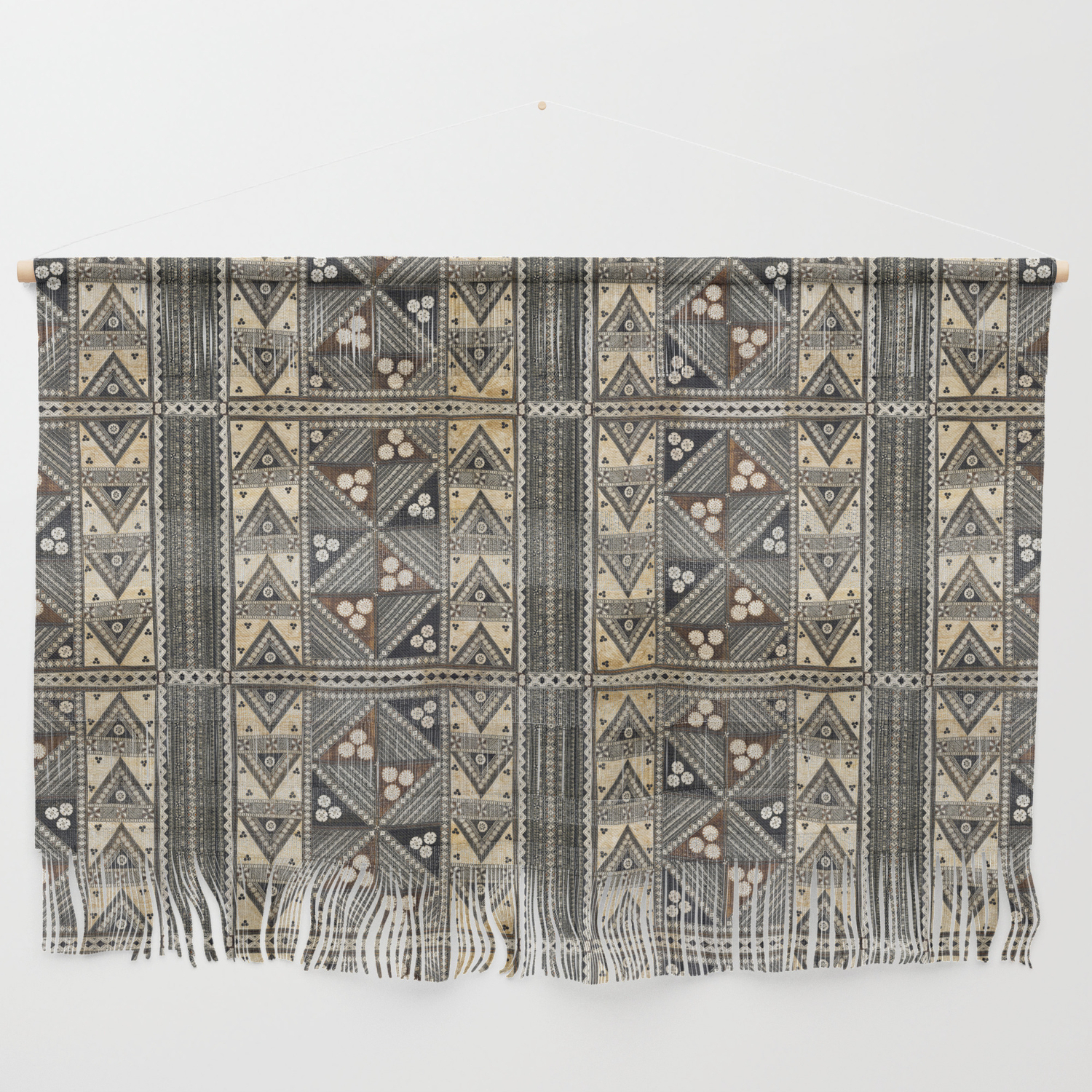 Hawaiian Tapa Cloth Wall Hanging By Aura2000 Society6
