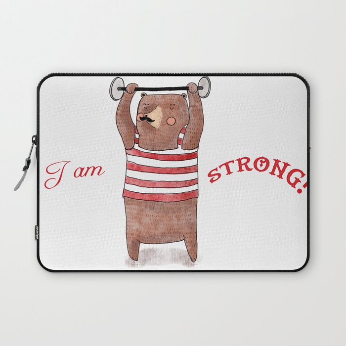 I am strong Laptop Sleeve