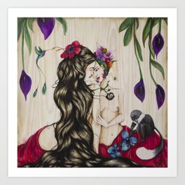 Frida Bilateral Art Print