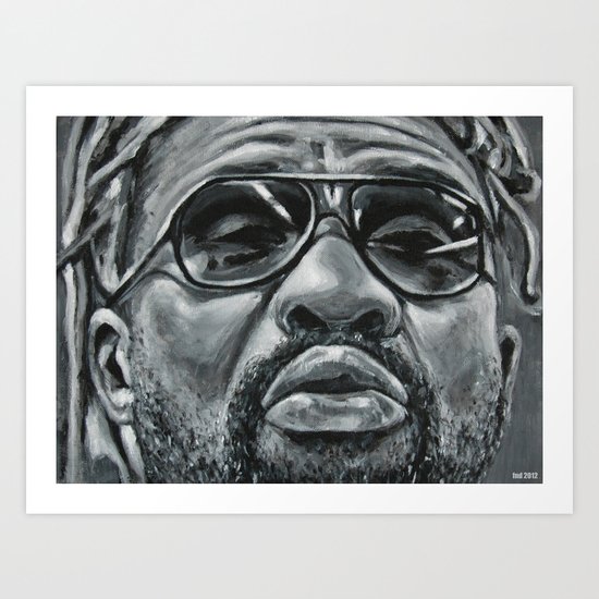 rudebwoy part2 /b&w/ Art Print