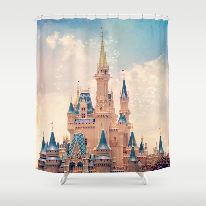 Cinderella S Castle Shower Curtain By Giajury Society6 Cinderella S Castle Shower Curtain