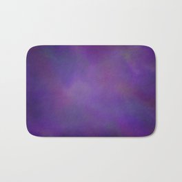 Abstract Soft Watercolor Gradient Ombre Blend 14 Dark Purple and Light Purple Bath Mat