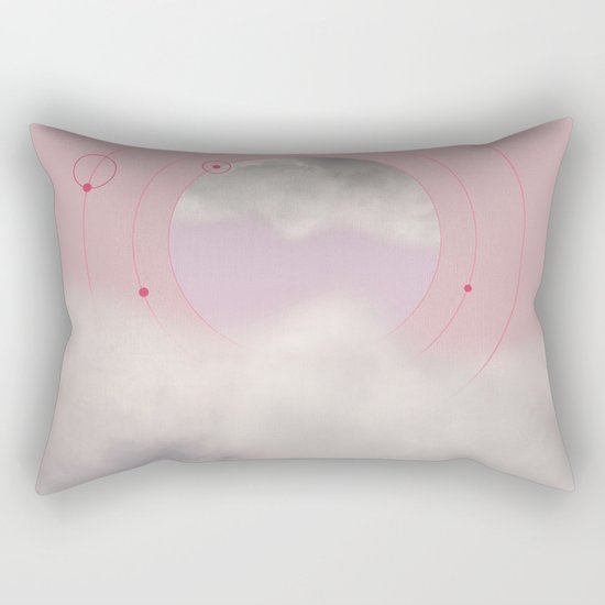Floating in Clouds Rectangular Pillow