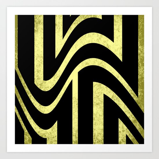 Old School Tie Art Print