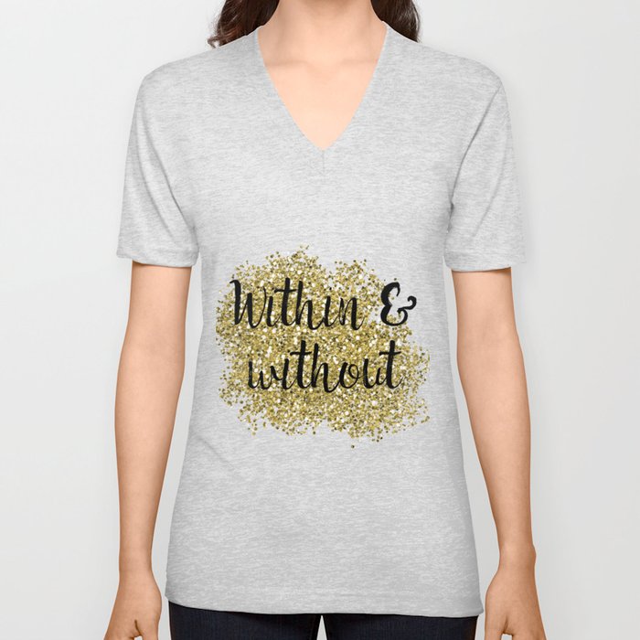 Within and without - golden jazz V Neck T Shirt
