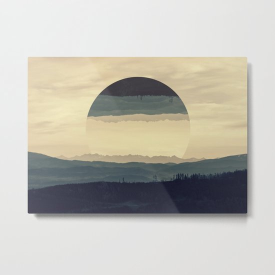 Where the eye can see Metal Print