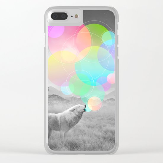 The Echoes of Silence Clear iPhone Case