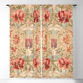 William Morris & Jane Morris Antique Honeysuckle Blackout Curtain
