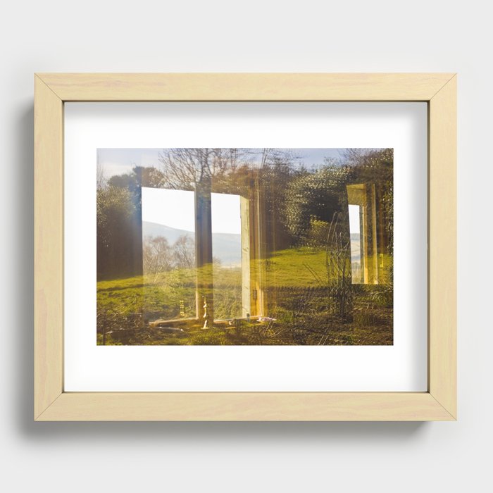 Wicklow Window  Recessed Framed Print