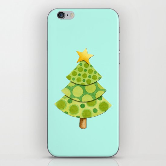 Holiday Polka Dots iPhone Skin