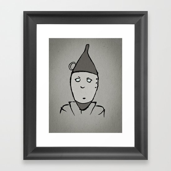 Tin Man Framed Art Print